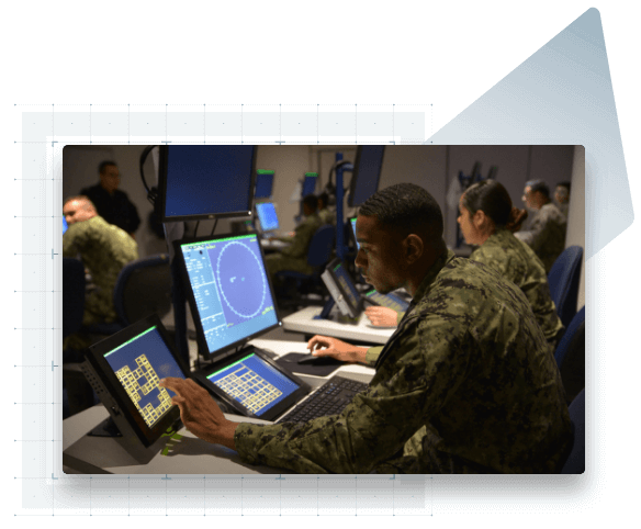 Military monitoring computers